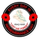 Iraq War Veterans Remembrance Day Sticker
